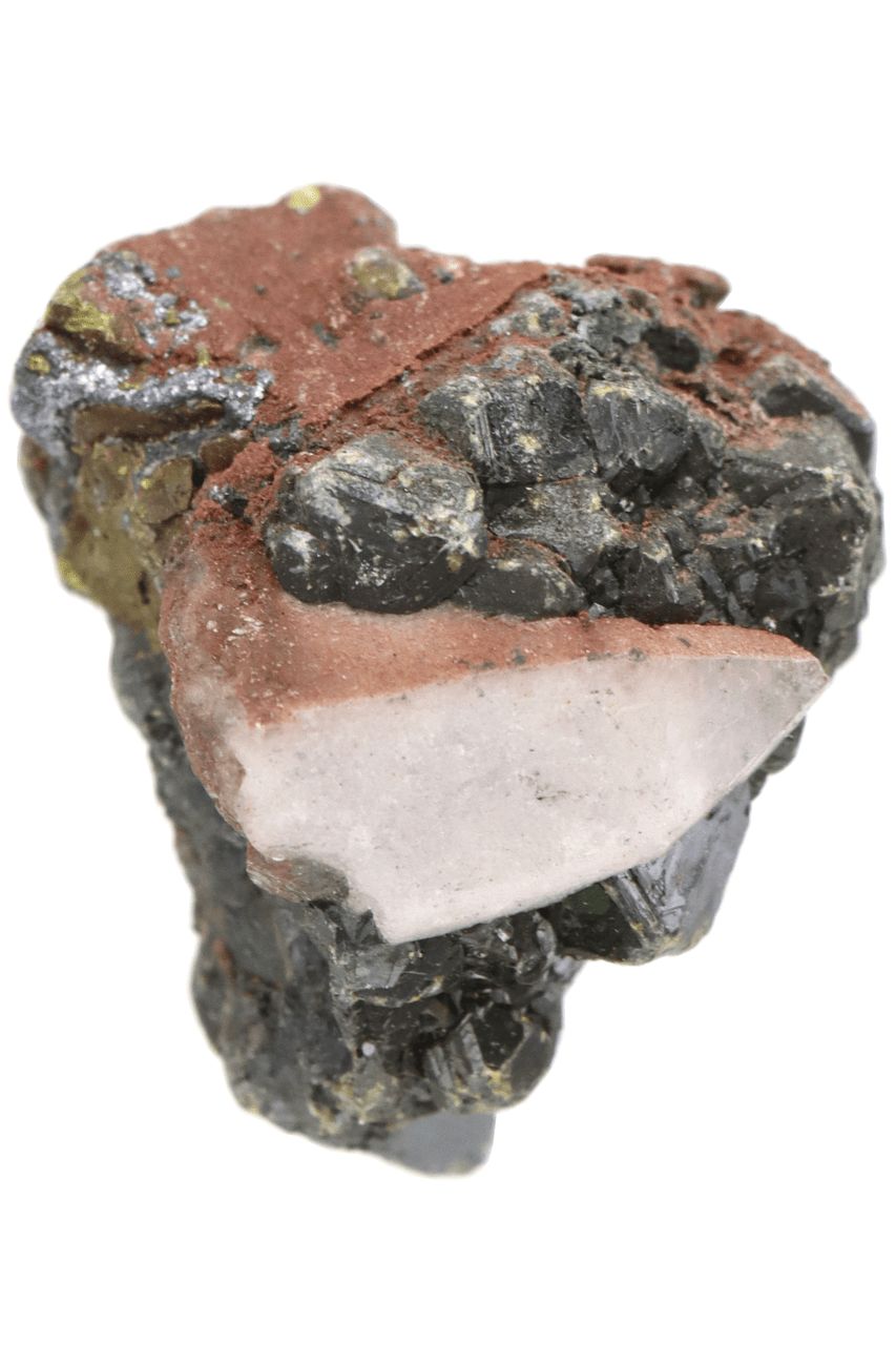 Chalcopyrite &amp; Quartz Raw CPQR01