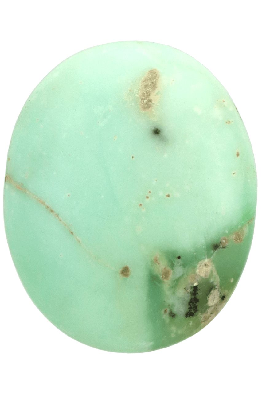 Chrysoprase Palm Stone CHPP02