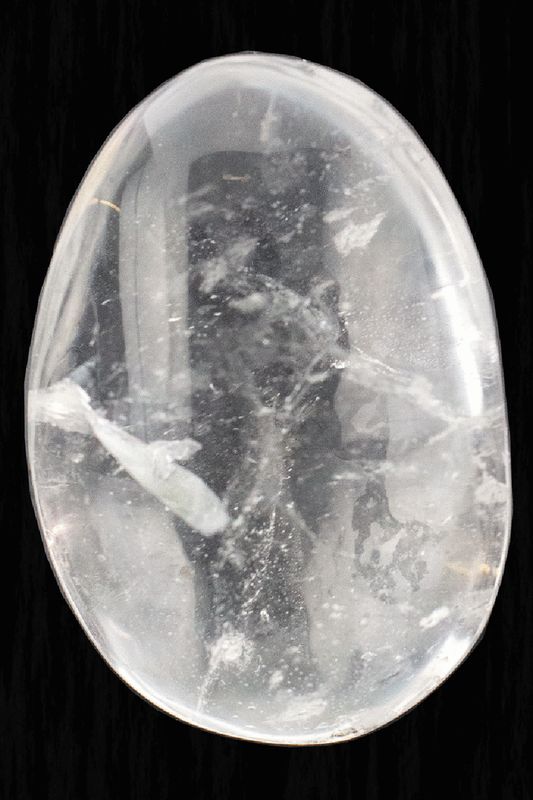 Clear Quartz Palm Stone CQP02