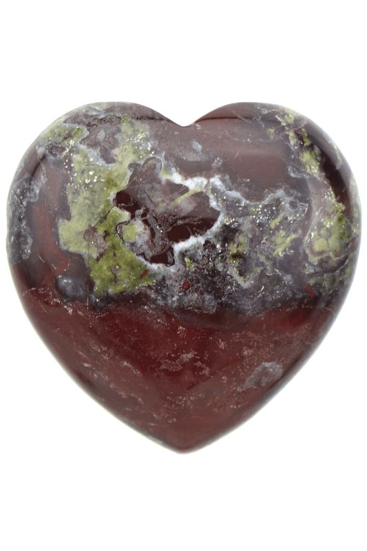 Dragon Stone Jasper Heart DRAH06
