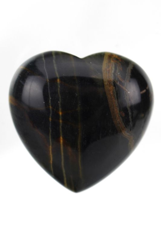 Golden Tiger Eye Heart TIGH01