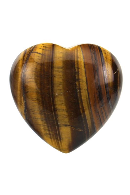 Golden Tiger Eye Heart TIGH05