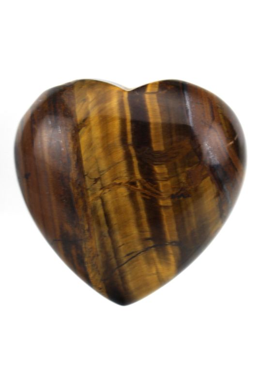 Golden Tiger Eye Heart TIGH04