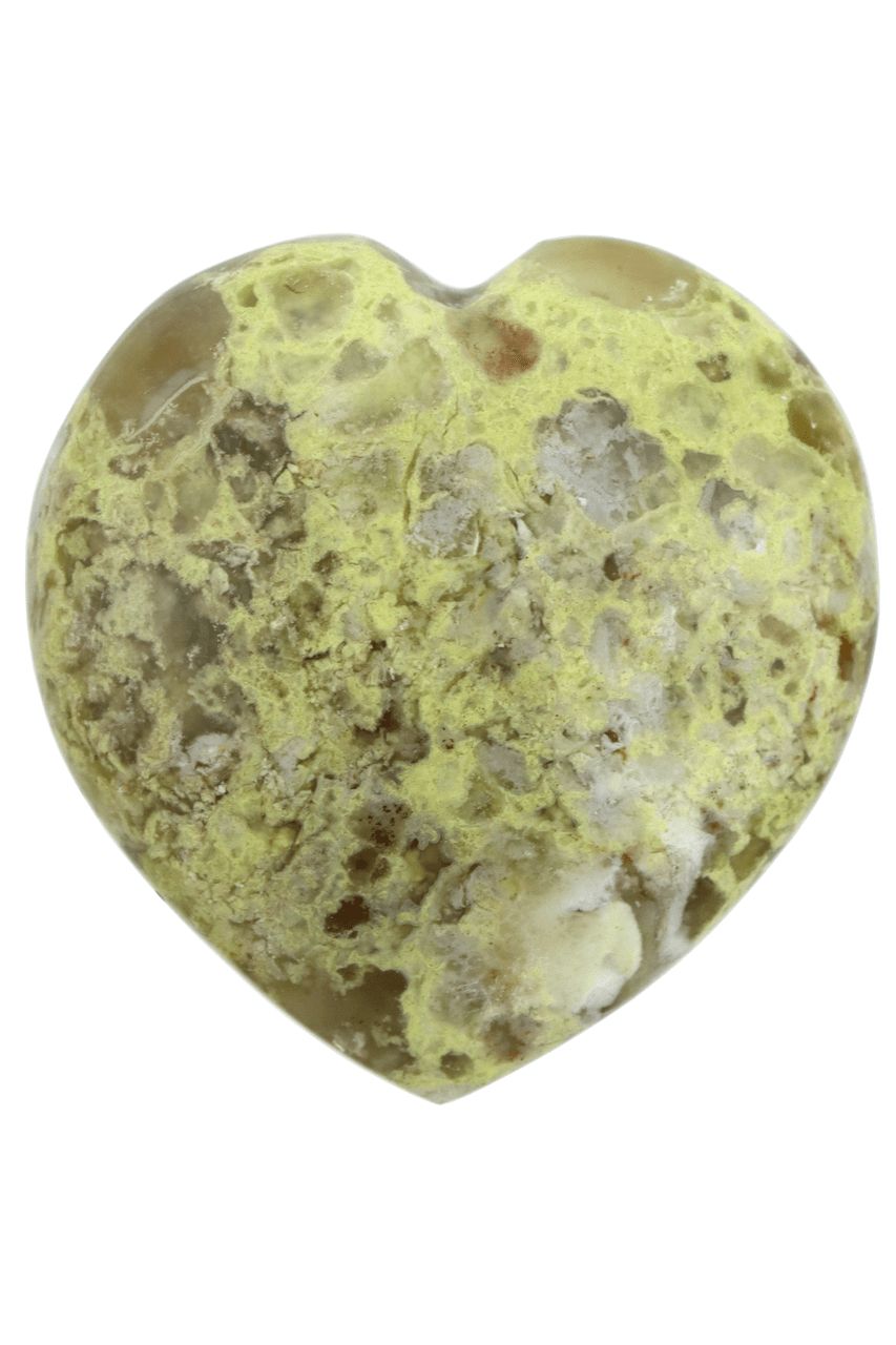 Green Opal Heart GOPH04