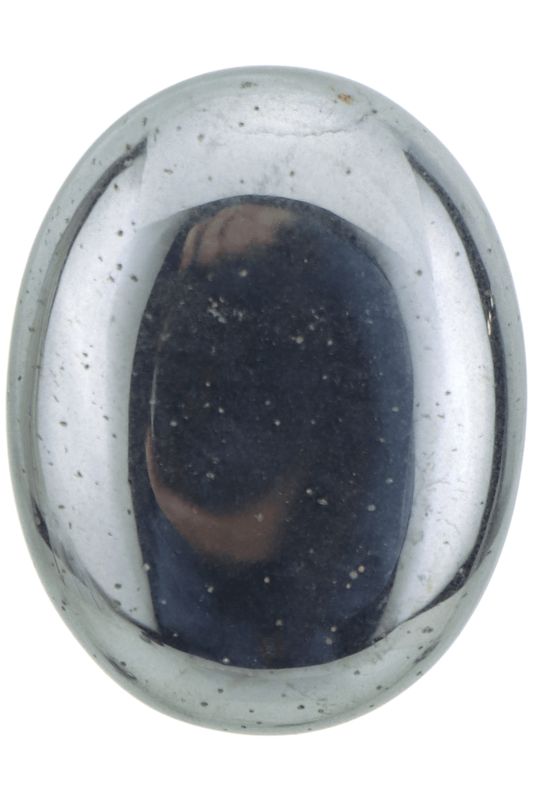 Hematite Palm Stone HETP02