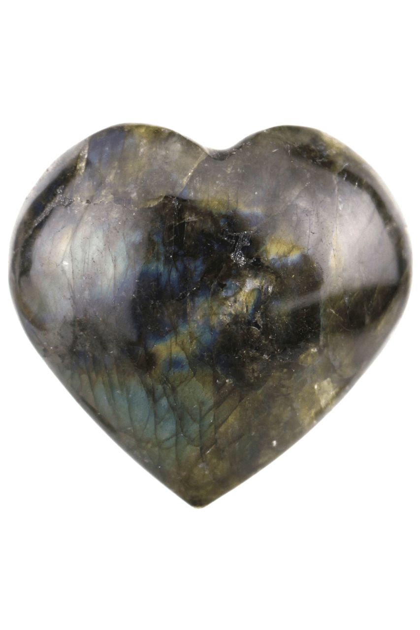 Labradorite Heart LABH04