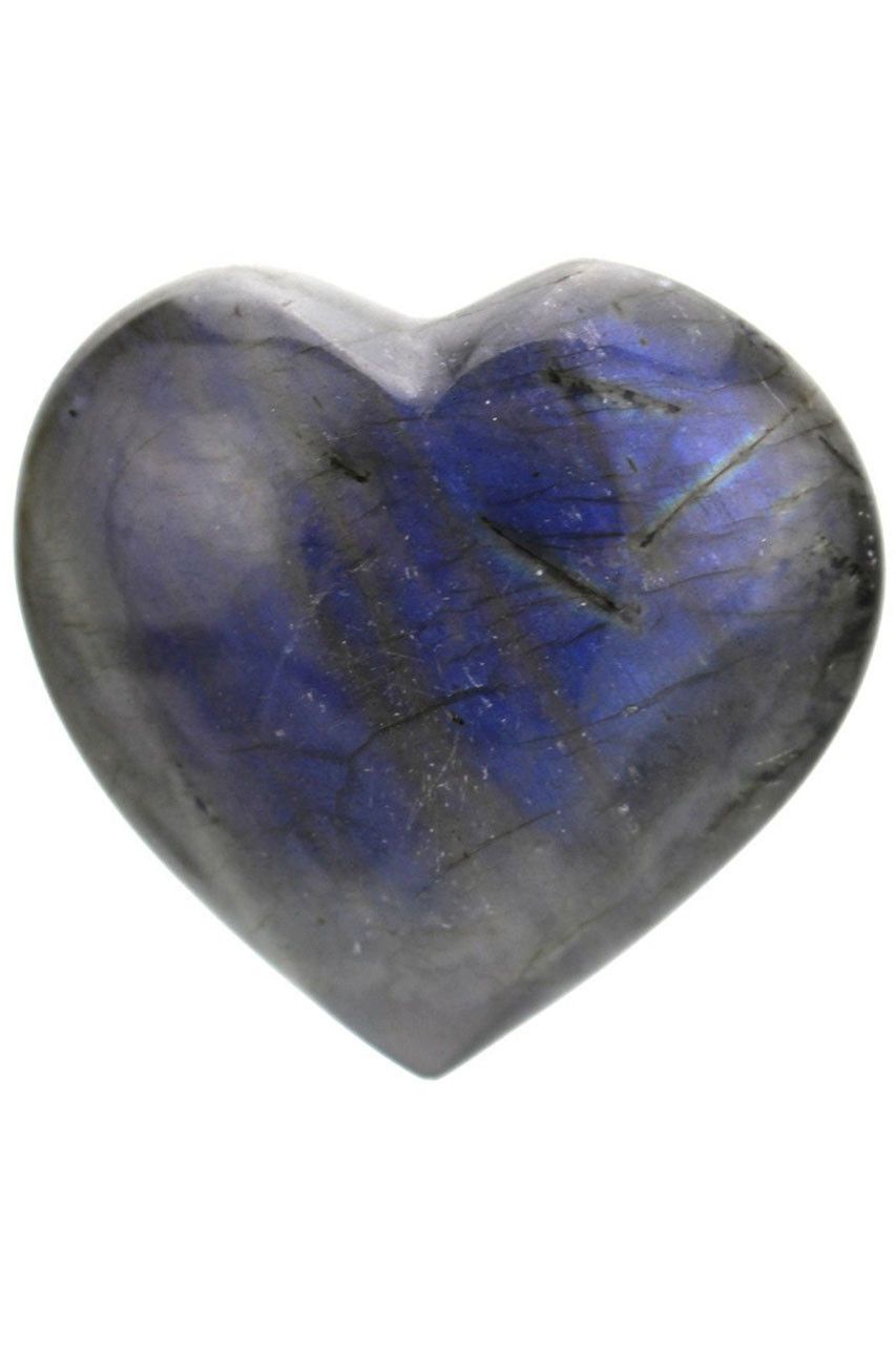 Labradorite Heart LABH01