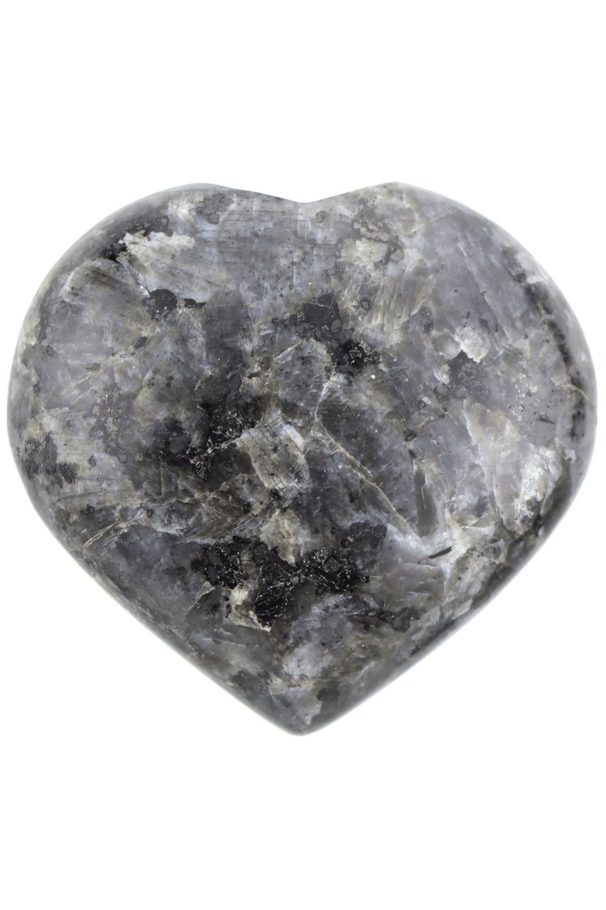 Larvikite Heart LAVH03