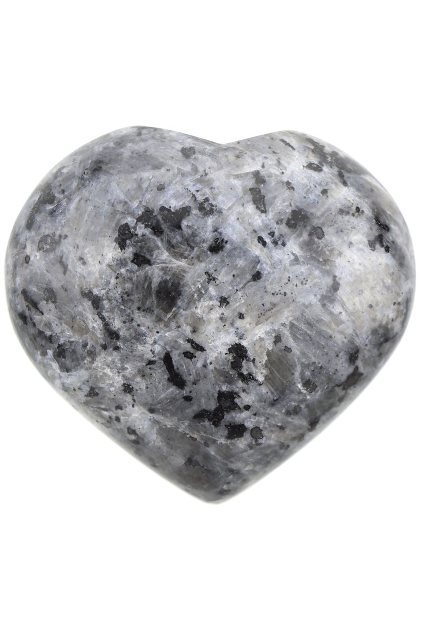 Larvikite Heart LAVH02