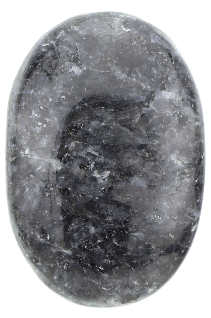 Larvikite Palm Stone LARVP04