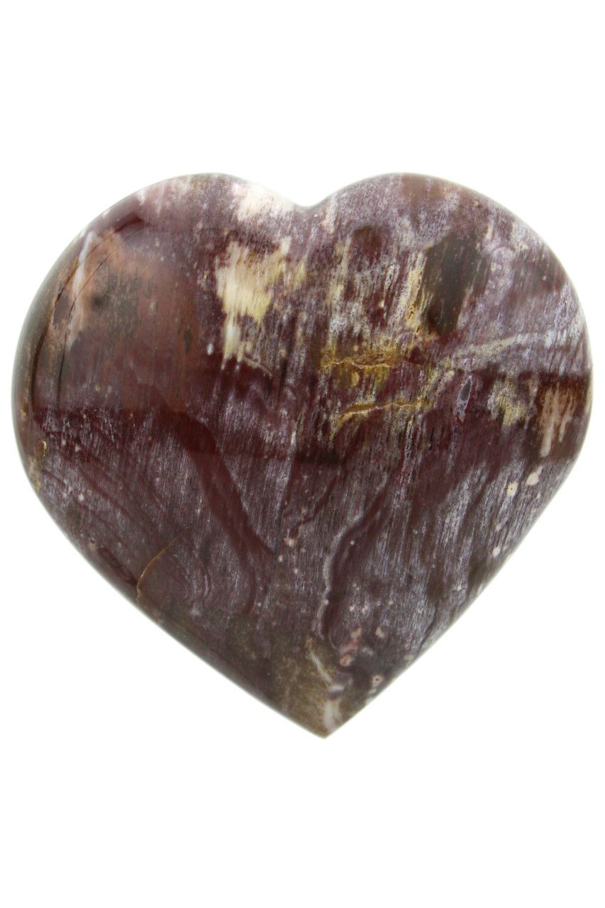 Petrified Wood Heart PWH01