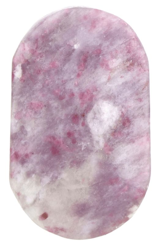 Pink Tourmaline &amp; Lepidolite Palm Stone PTLP02