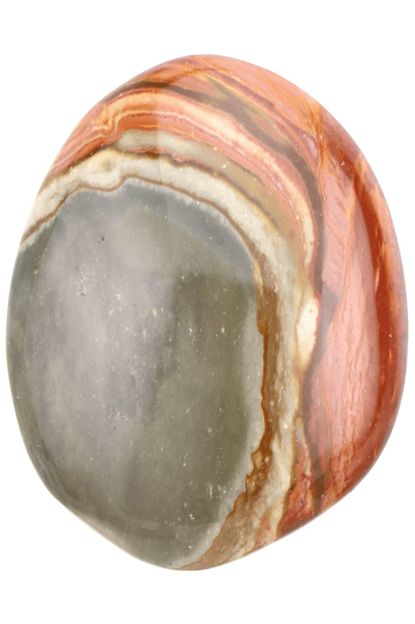 Polychrome Jasper Palm Stone PCJ04