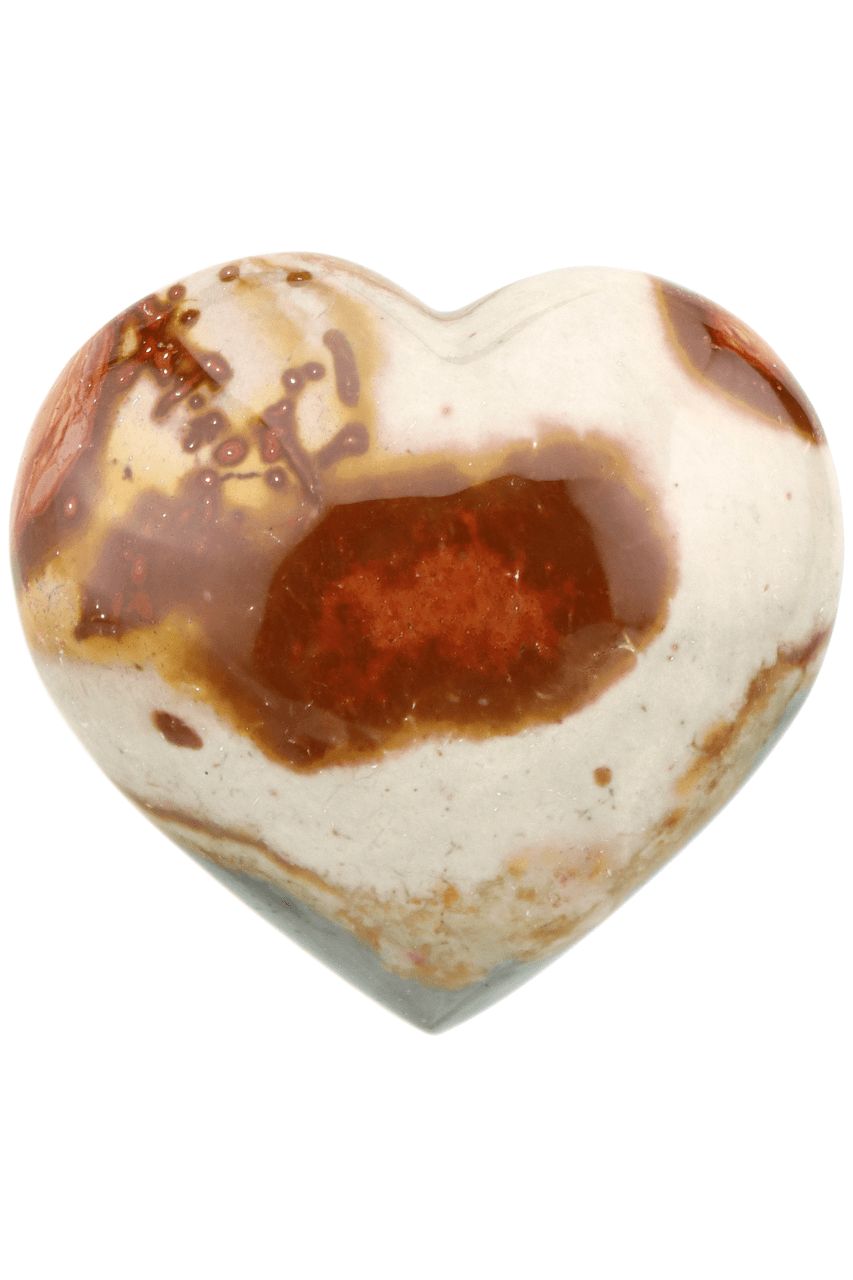 Polychrome Jasper Heart PLYH02
