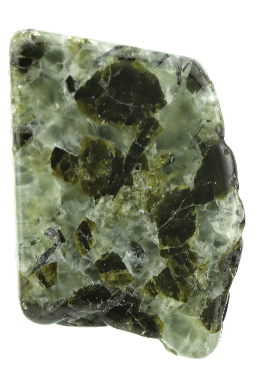 Prehnite &amp; Epidote Slab PEP08