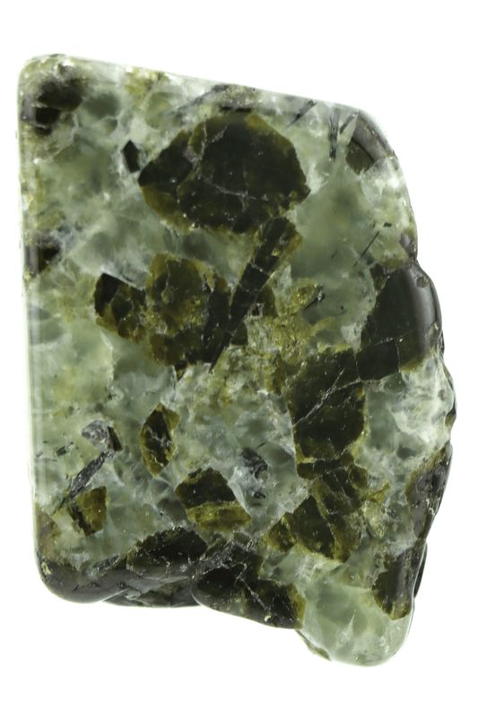 Prehnite &amp; Epidote Slab PEP08