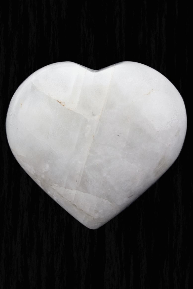 Rainbow Moonstone Heart RBWH04