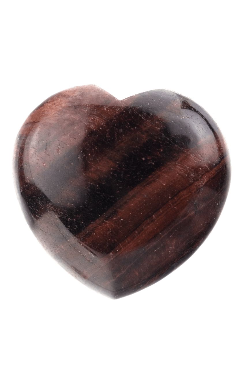 Red Tiger Eye Heart RTIH01