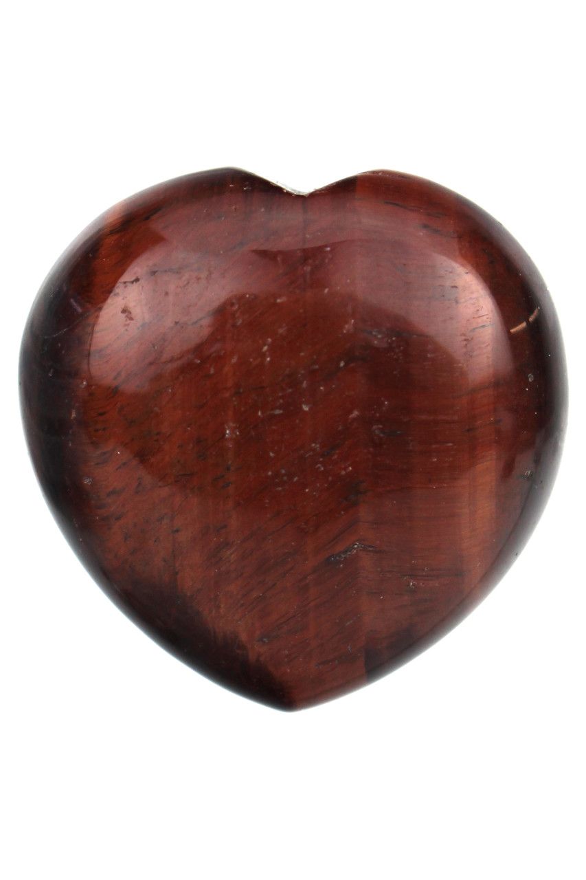 Red Tiger Eye Heart RTIH03