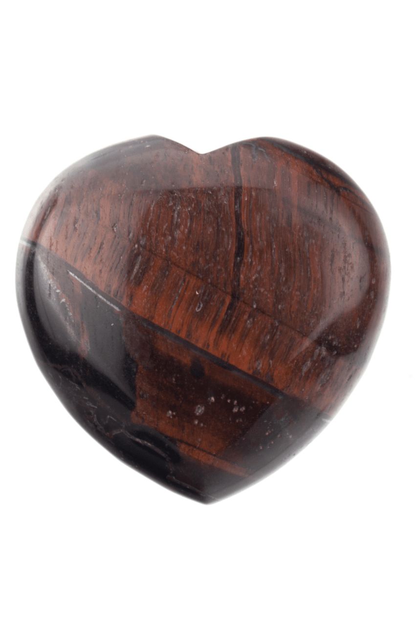 Red Tiger Eye Heart RTIH02