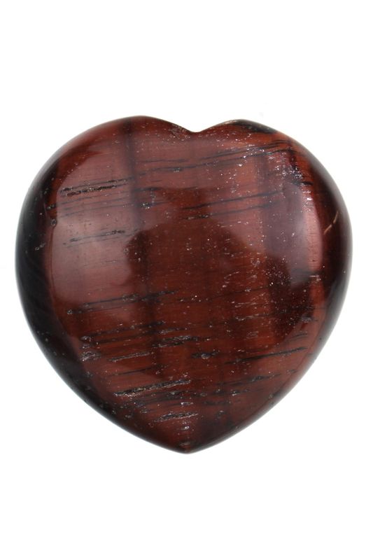 Red Tiger Eye Heart RTIH04