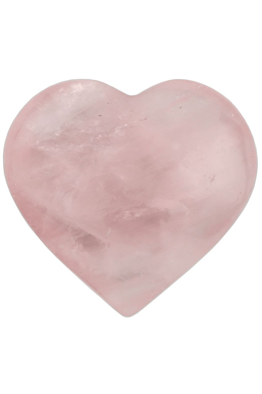 Rose Quartz Heart RQH03