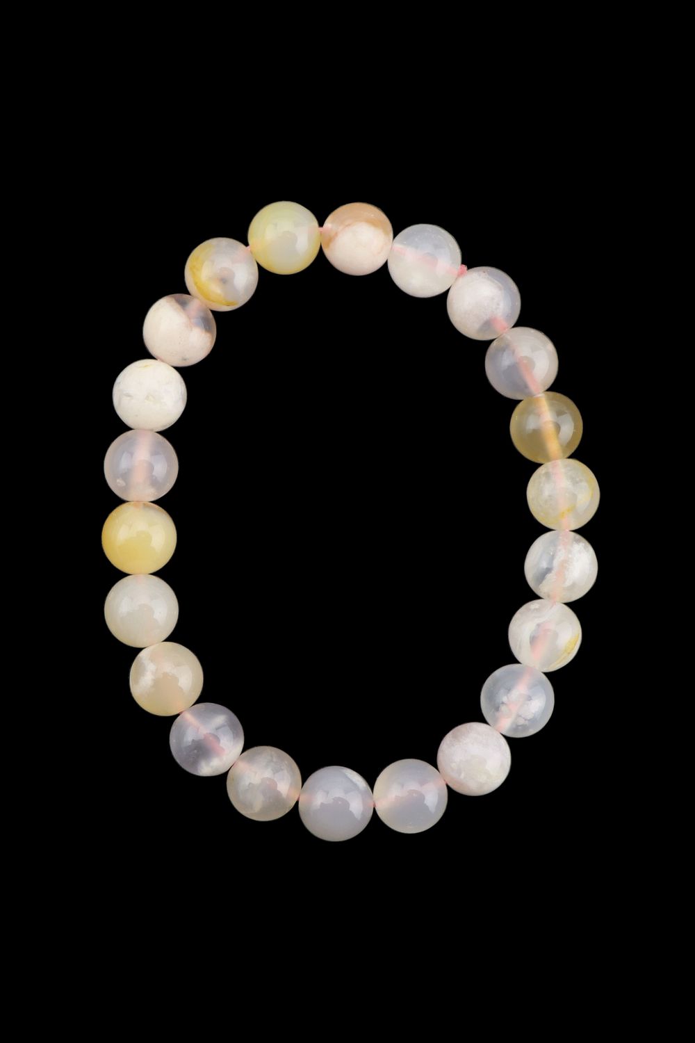 Flower Agate Bracelet