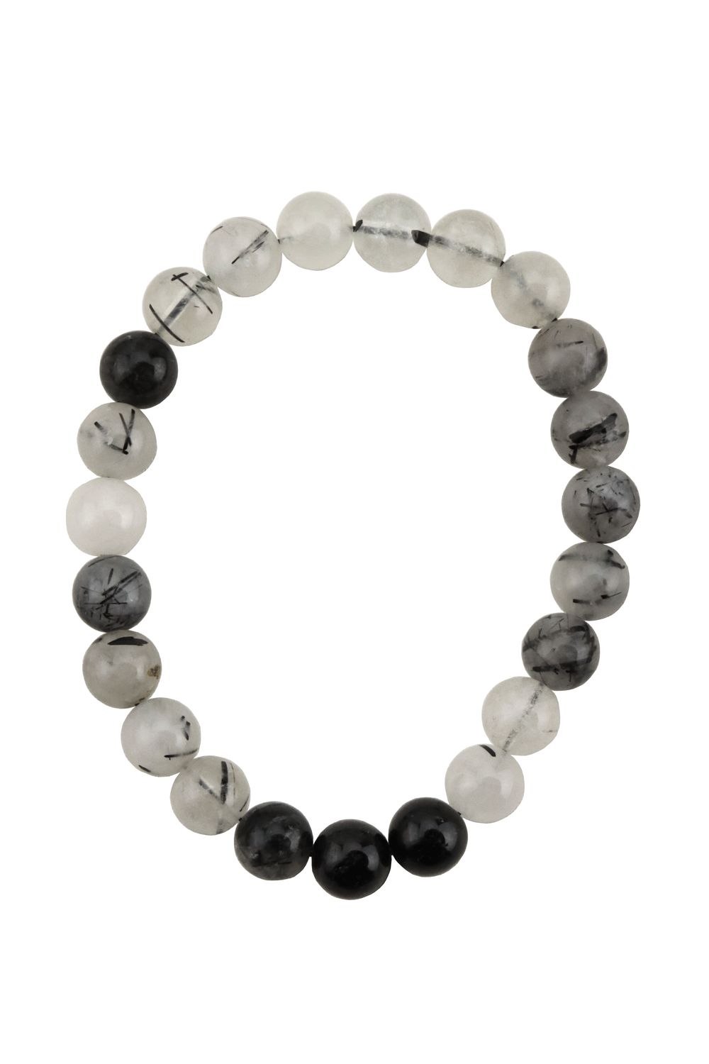 Tourmalinated Quartz Bracelet