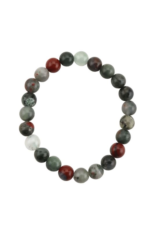 African Bloodstone Bracelet