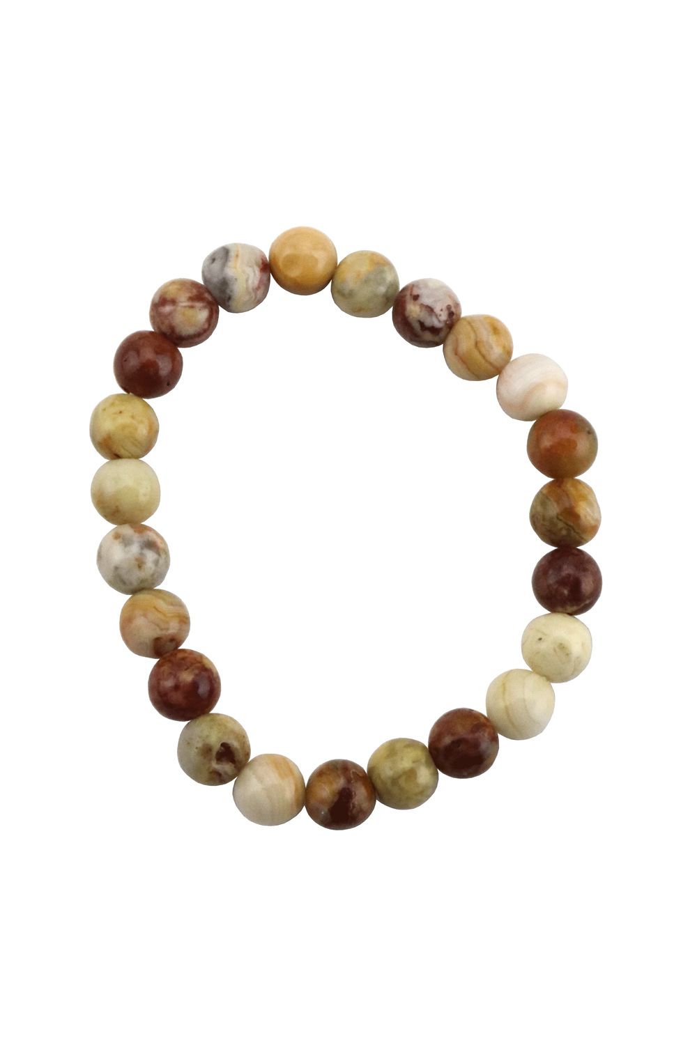 Crazy Lace Agate Bracelet