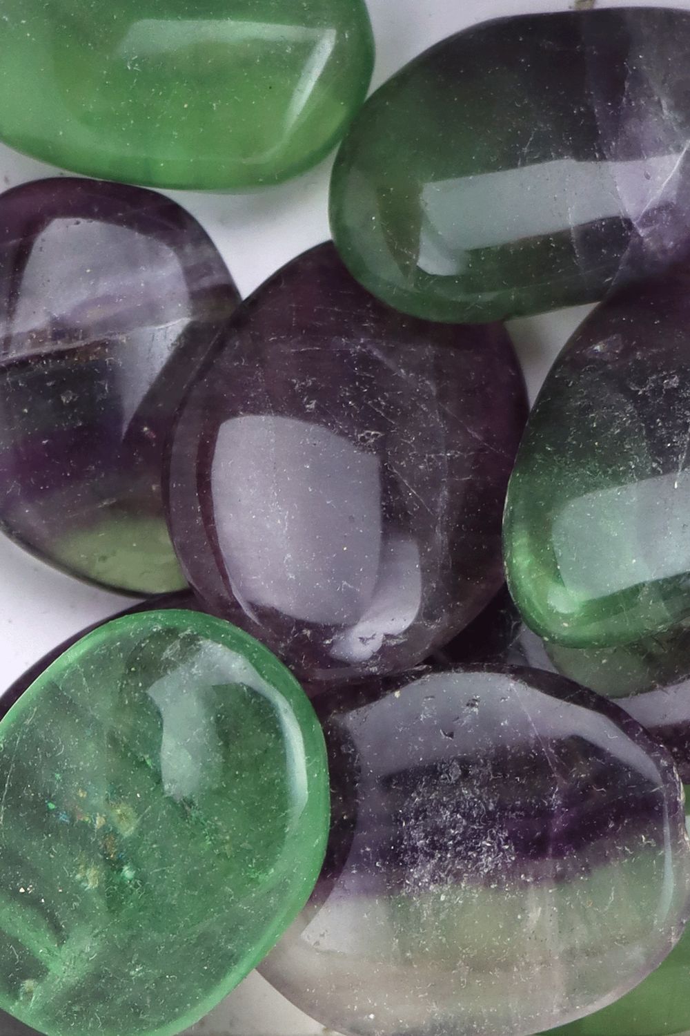 Fluorite Palm Stones