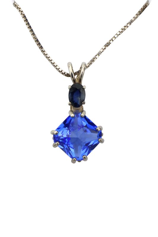 Siberian Blue Quartz Mini Magician Stone &amp; Sapphire