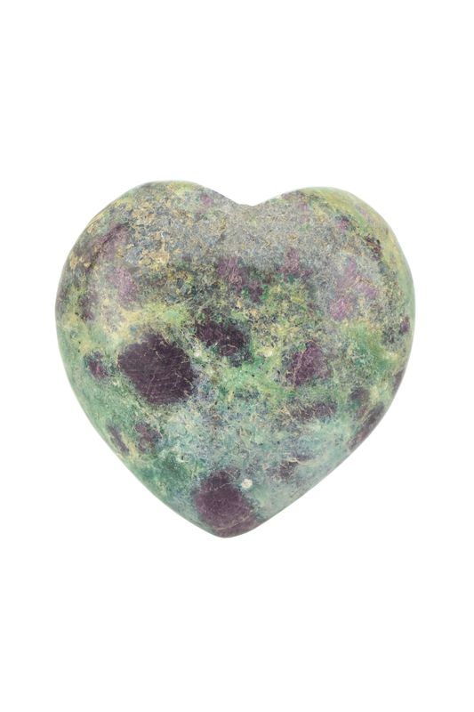 Ruby Fuchsite Heart RFH01