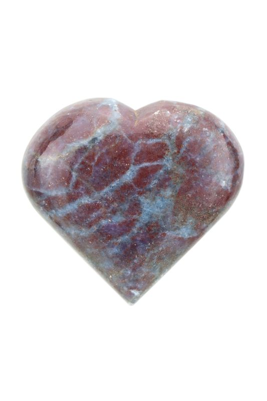 Ruby Kyanite Heart RKYH03