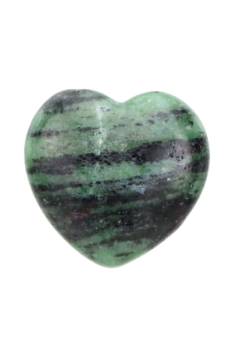 Ruby Zoisite Heart RZH01