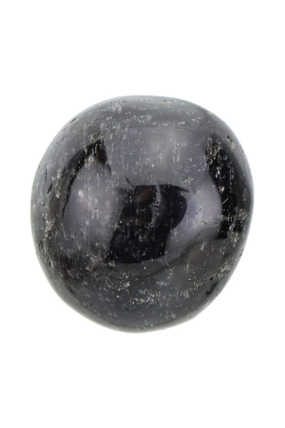Sheen Obsidian Palm Stone SOBP01
