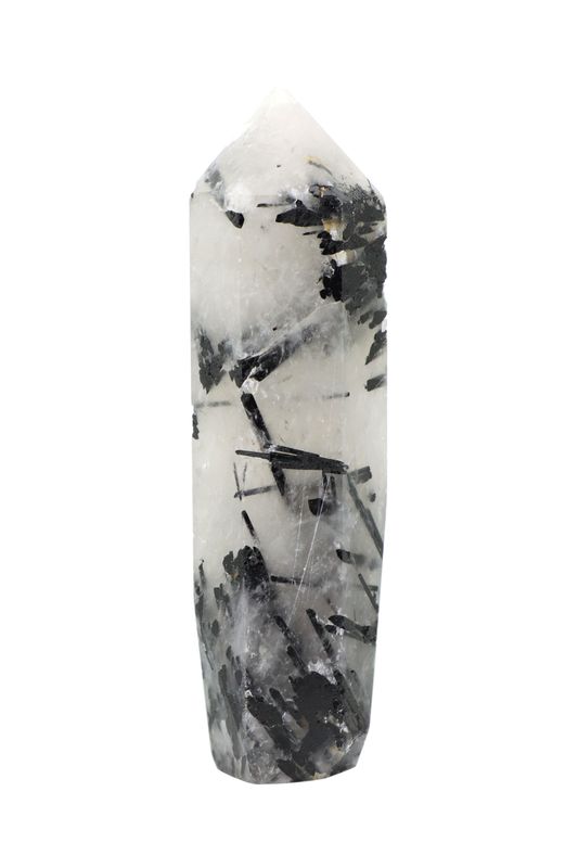 Tourmalinated Quartz Point TMQZ04