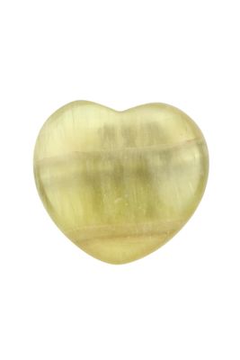 Yellow Fluorite Heart YEPH01