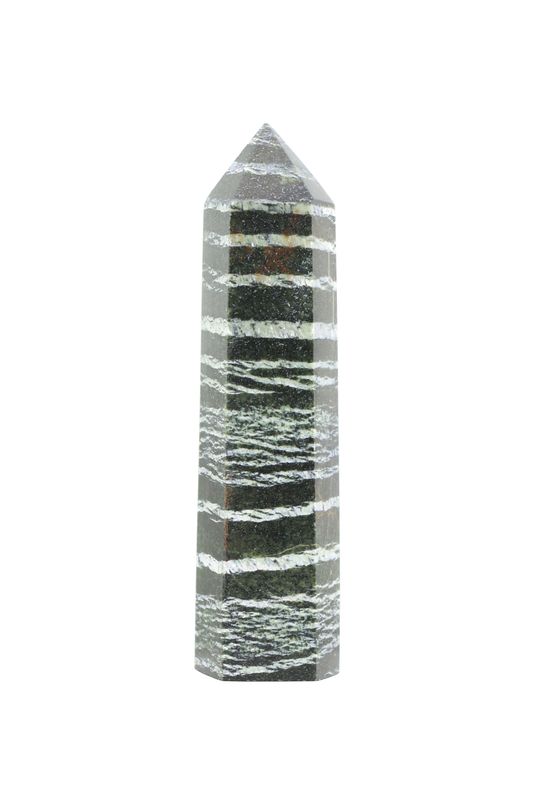 Zebra Green Jasper Point ZGJP02