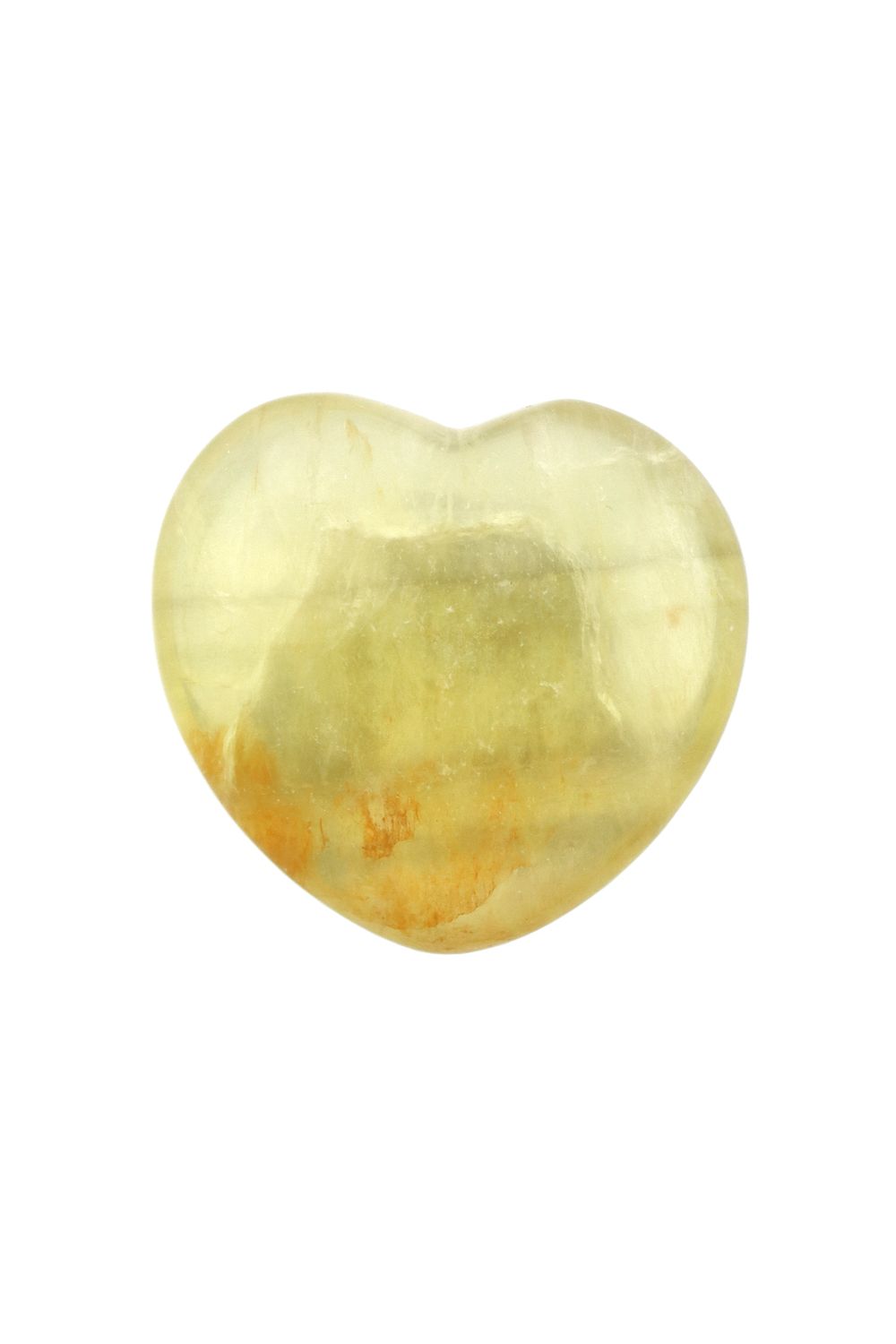 Yellow Fluorite Heart YEPH02