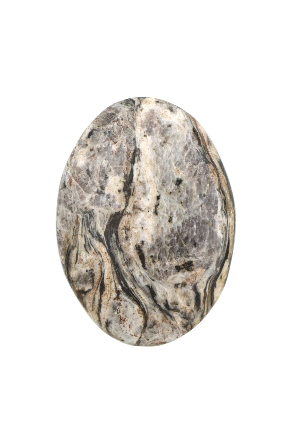 Zebra Jasper Palm Stone ZBJP01