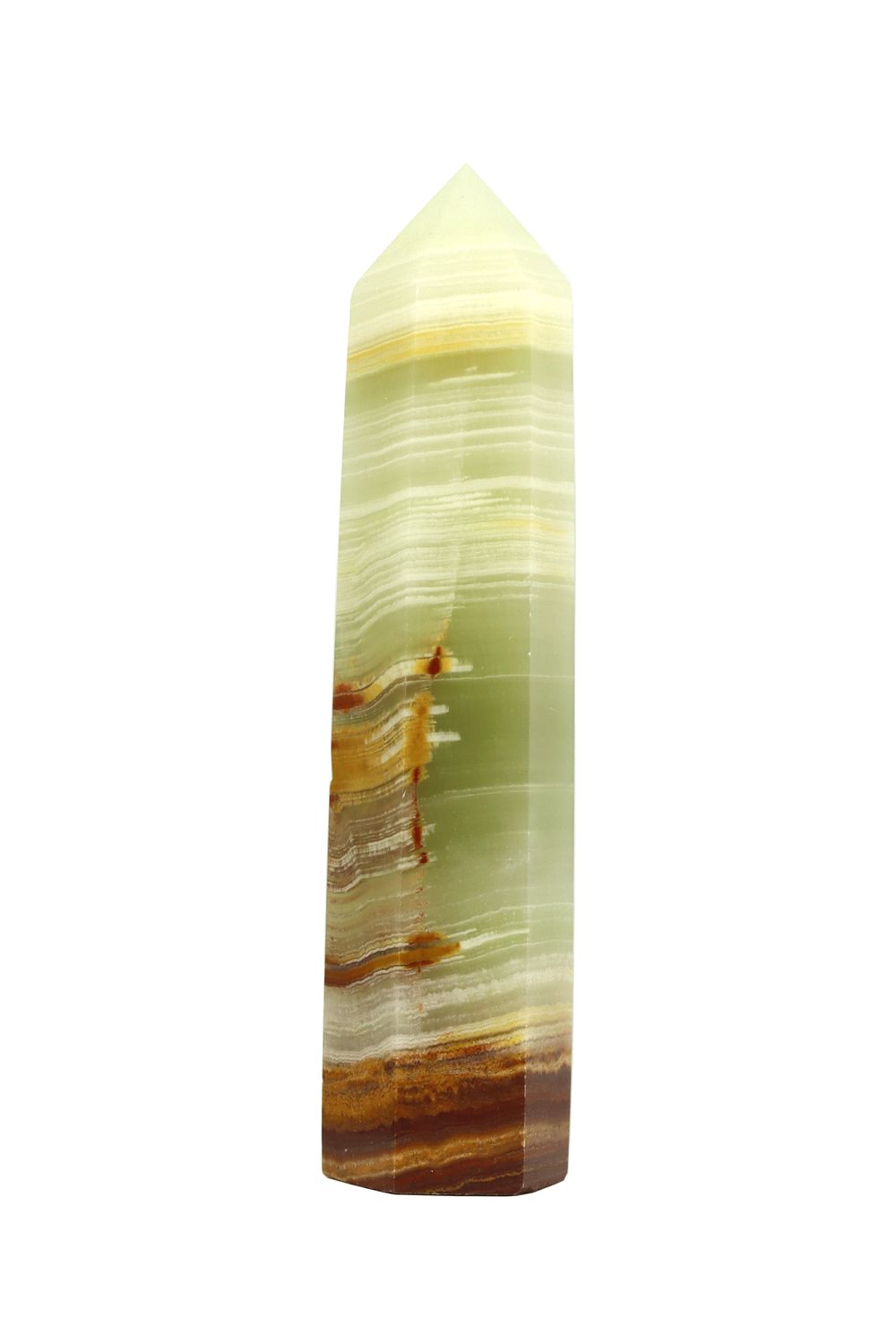 Green Banded Onyx Point OXP01