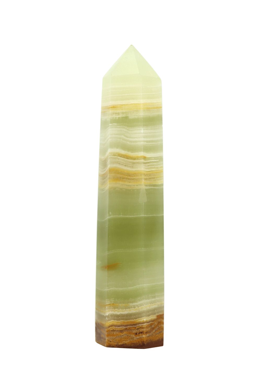 Green Banded Onyx Point OXP04