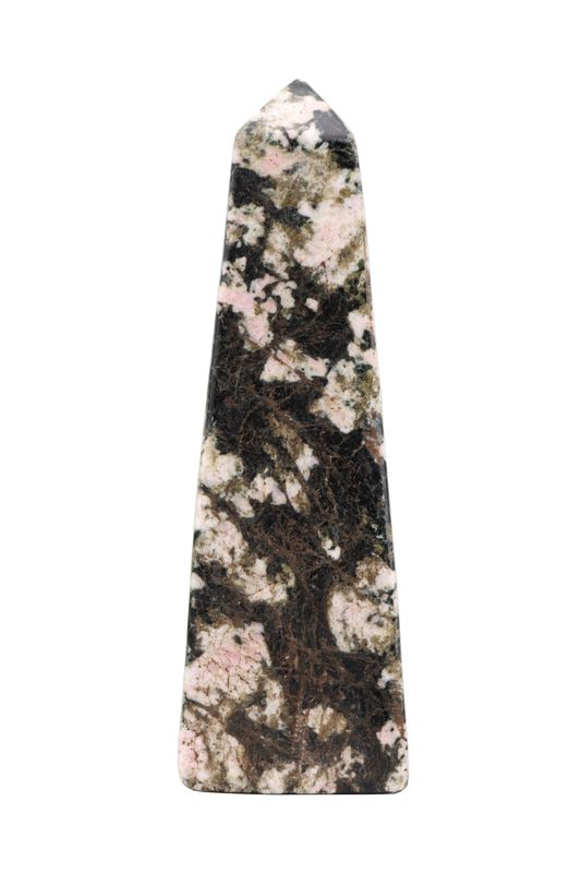 Black Jade &amp; Thulite Point BWJP03