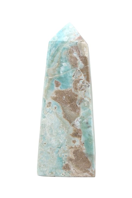 Blue Aragonite Point BARP06