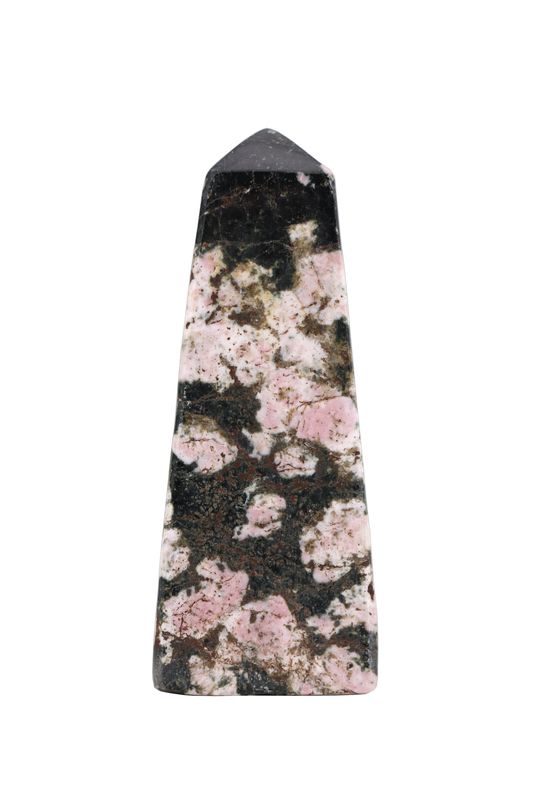 Black Jade &amp; Thulite Point BWJP01
