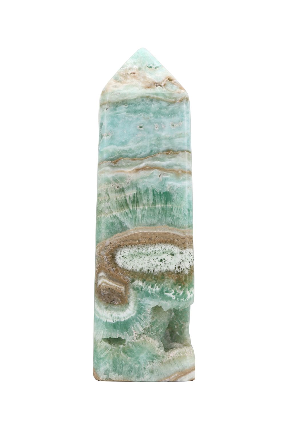 Blue Aragonite Point BARP01