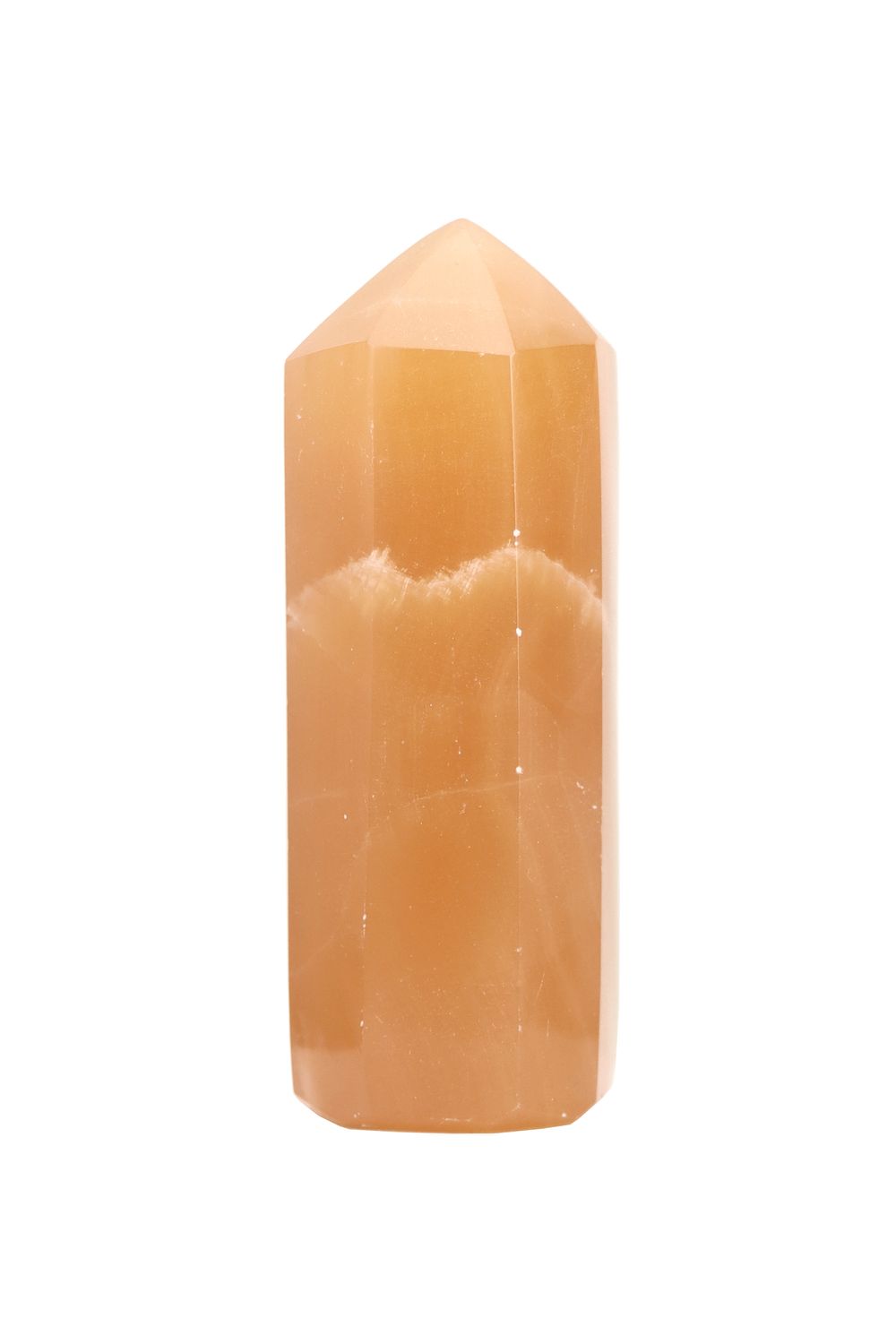 Honey Calcite Point HCP05