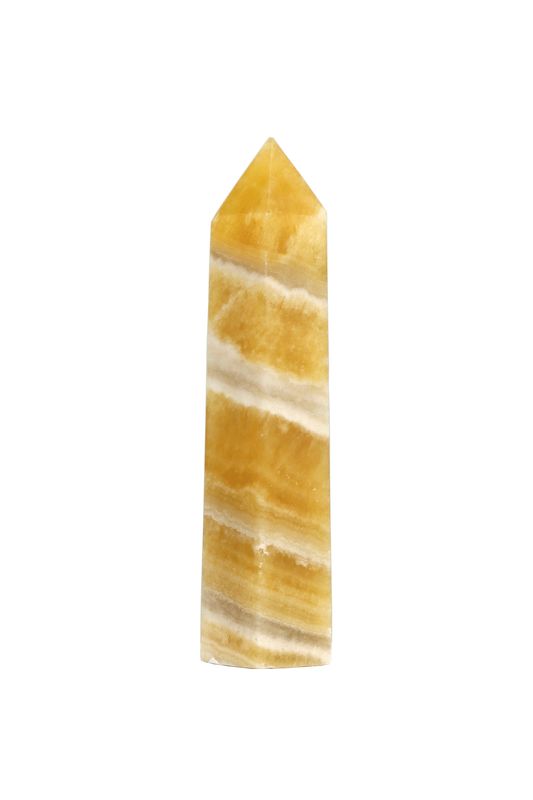 Orange Calcite Point OC05