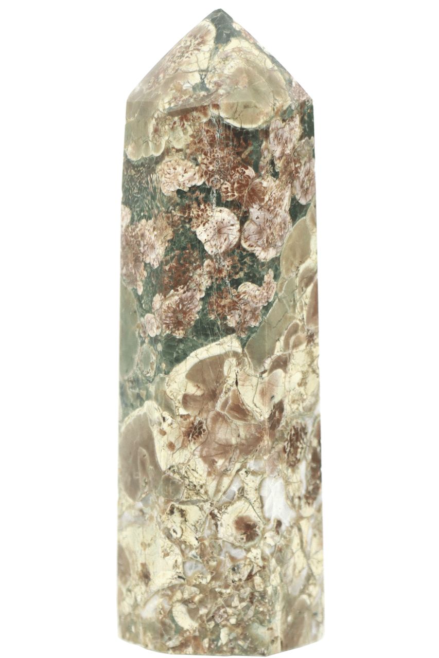 Green Flower Agate Point GFAP02